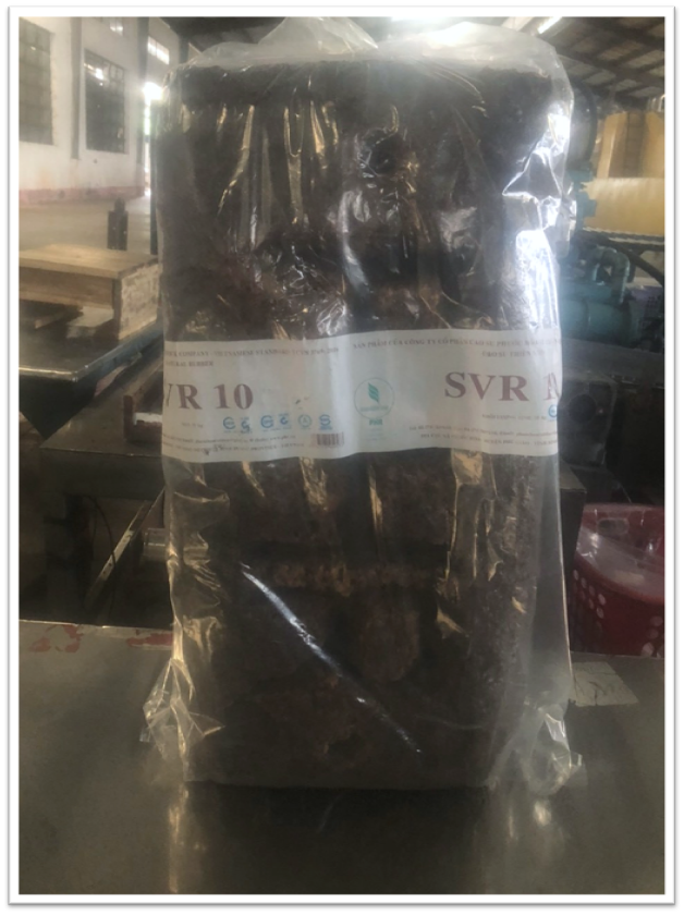 Mủ SVR 10 (Gia công tại Công Ty Cổ Phần Cao Su Phước Hòa) - DTKRA