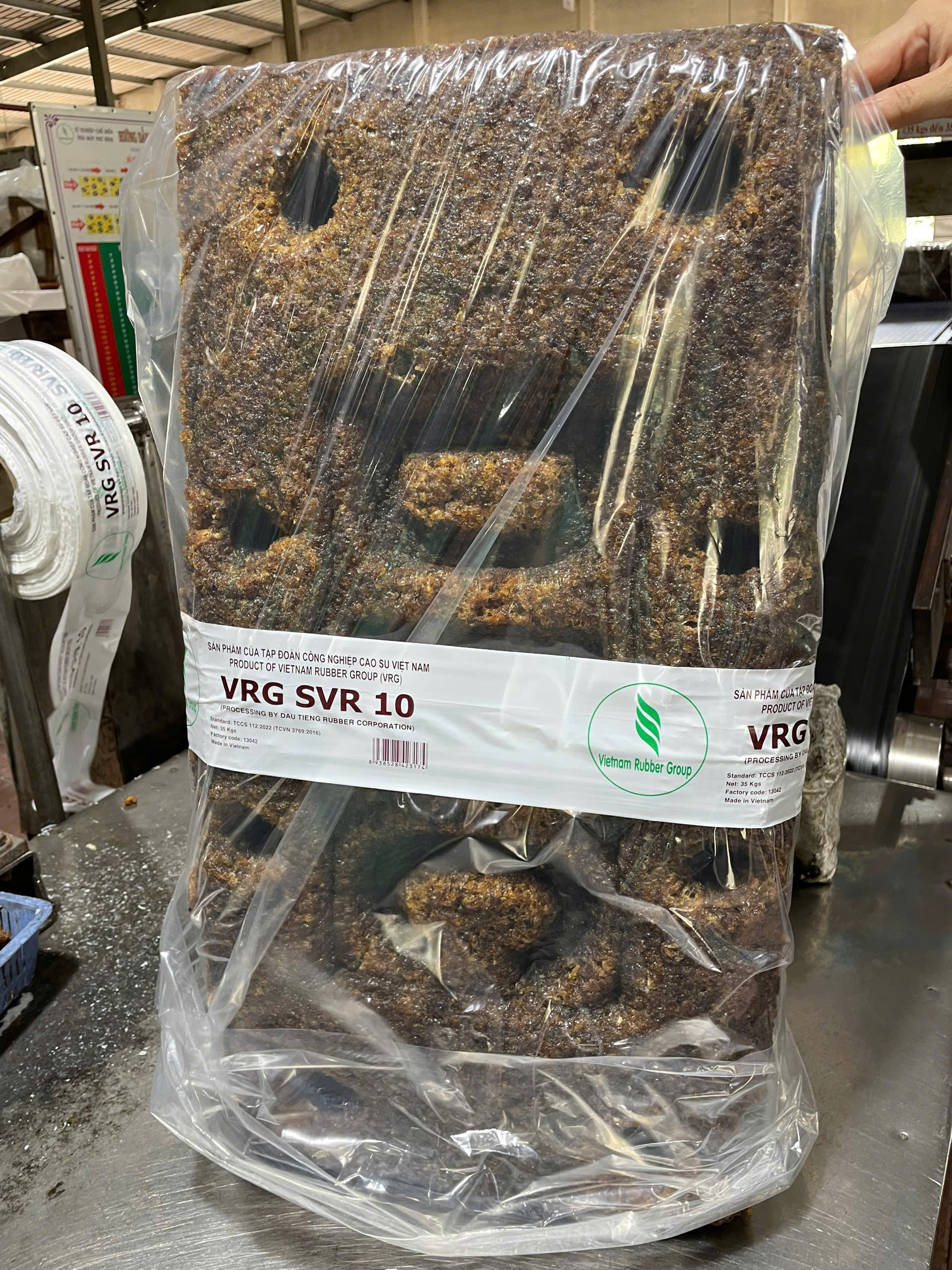 Mũ SVR10 (Gia công tại Công Ty TNHH MTV Cao Su Dầu Tiếng) - DTKRA